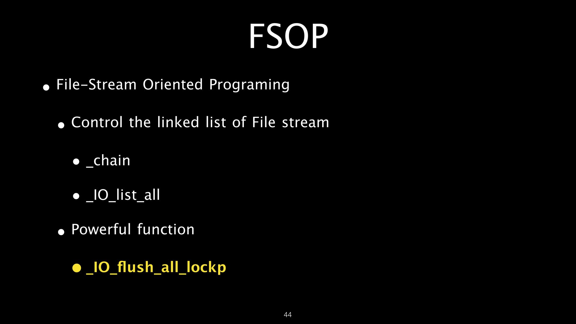 FILE Structures page 44